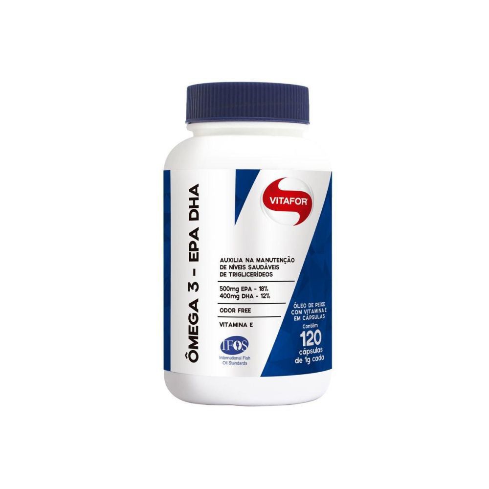 Omega 3 EPA DHA 120 Caps - Vitafor - Suplementos ...