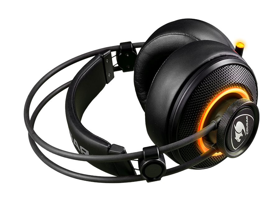 Headset Cougar Immersa Pro Black | Headset Gamer - Player ID - Mvision