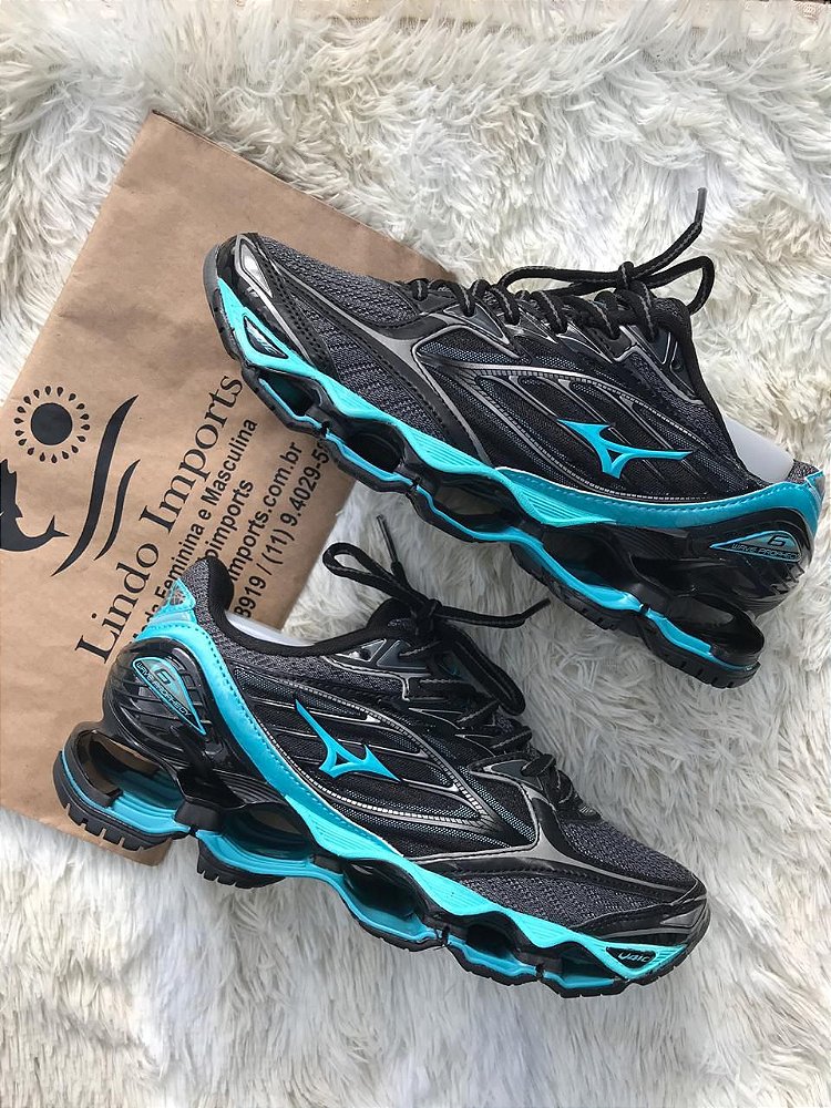 mizuno prophecy 6 preto com azul