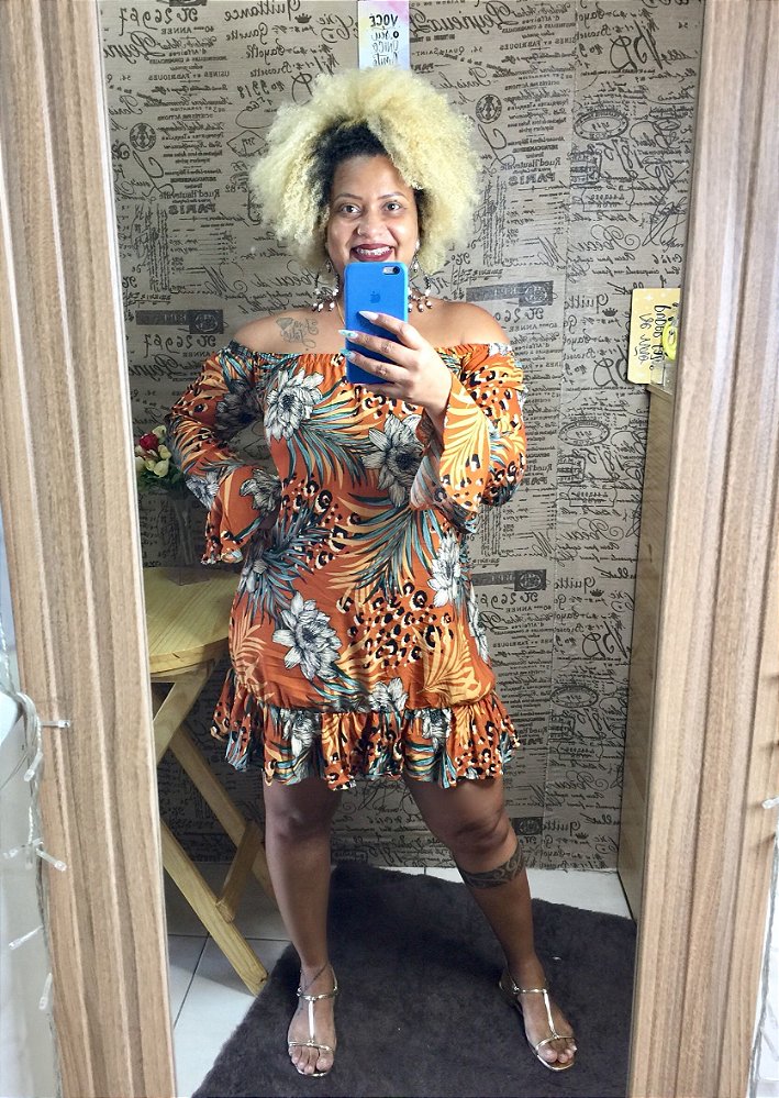 vestido ciganinha gg