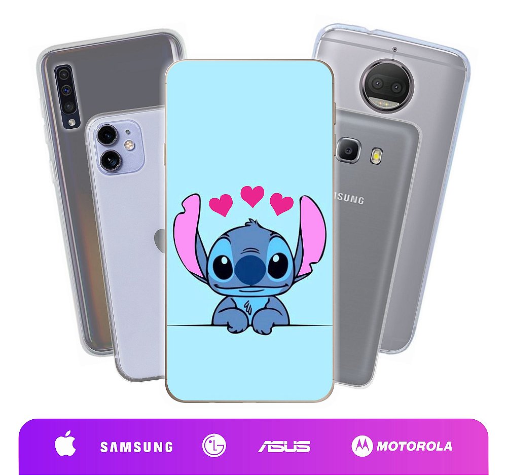 Capinha capa de celular estampa stitch coração moto G9 power em Promoção |  Ofertas na Americanas