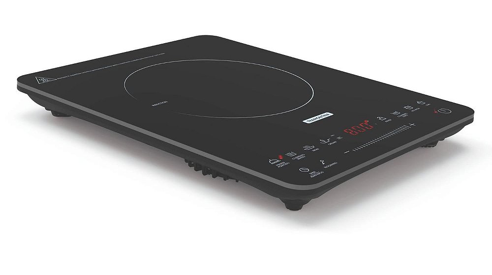 Cooktop Elétrico Portátil Indução Vitrocerâmico Slim Painel Digital 1
