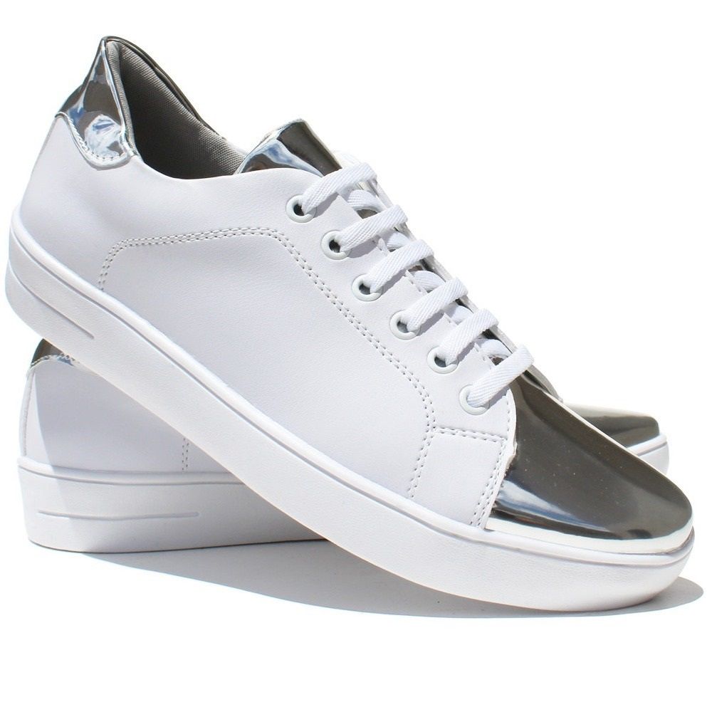 sapatenis feminino prata