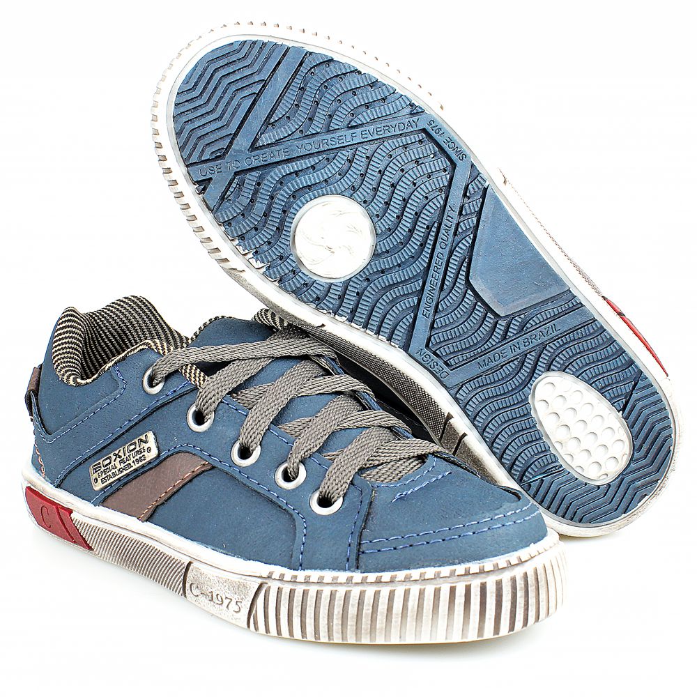 sapatenis azul marinho infantil