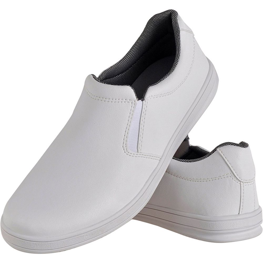 slip on masculino branco