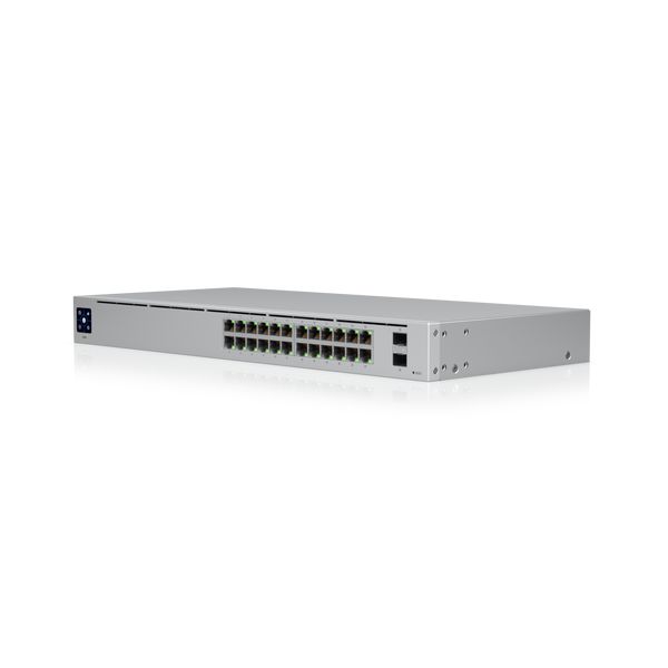Switch Gerenciável 24 portas Gigabit + 2 portas Sfp Ubiquiti Usw-24 ...