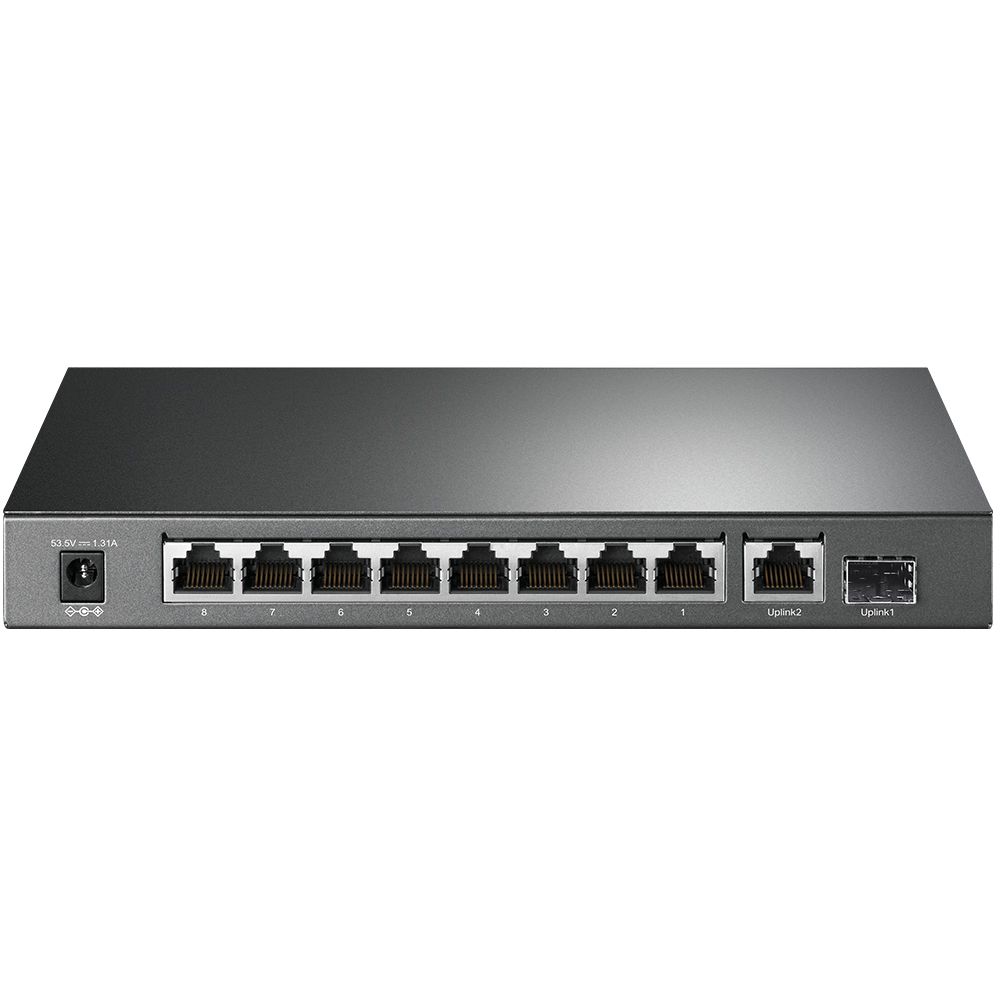 Switch Gigabit De 10 portas com 8 Portas Poe+ 1 porta Sfp TP-LINK Tl ...