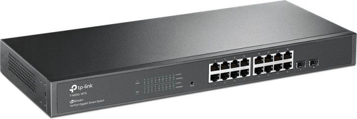 Switch 16 portas Gigabit Gerenciável 2 SFP TP-Link T1600G-18TS (TL ...