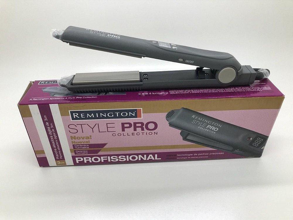 Prancha Remington Style Pro Collection S-8800 - 220v - AcáciaEletro Paulista