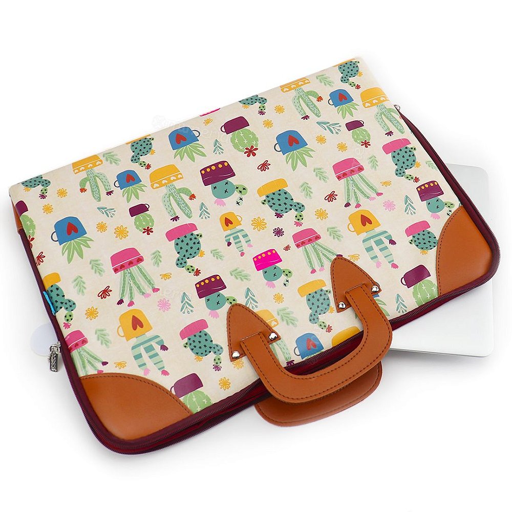 Case Estampado para Notebook 15,6” Cactus Mimeria Mimos e Presentes