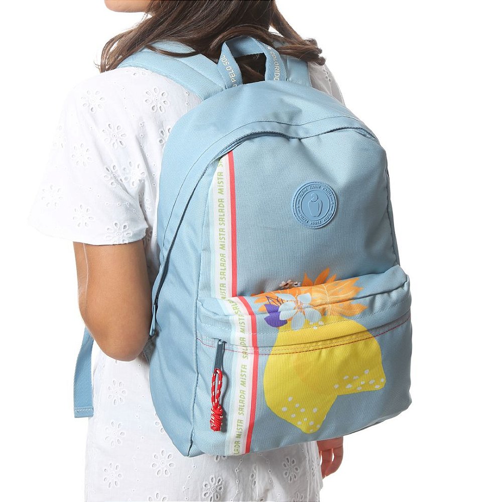 Mochila Farm Xodó Cor de Fruta Azul - Mimeria | Mimos e Presentes Fofos