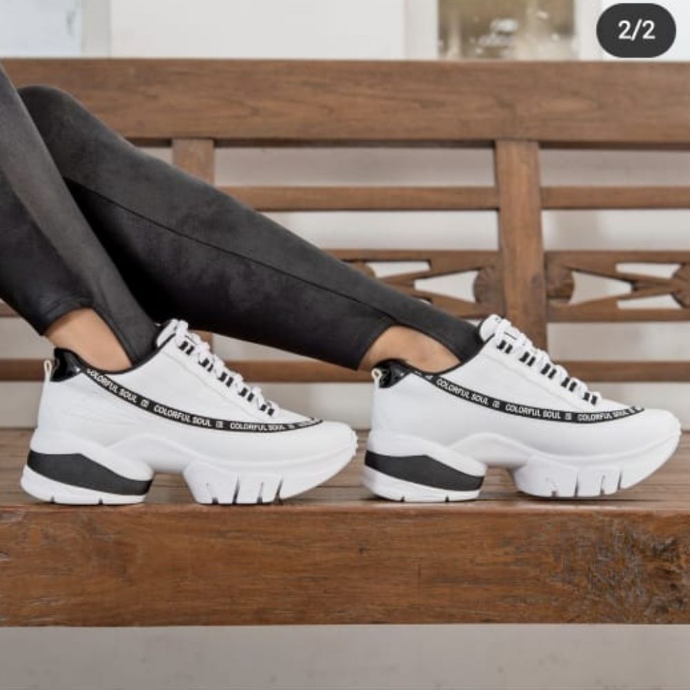 Tênis Ramarim Branco 2180204 - Planet Shoes Net - calçados femininos -  Tênis casual feminino