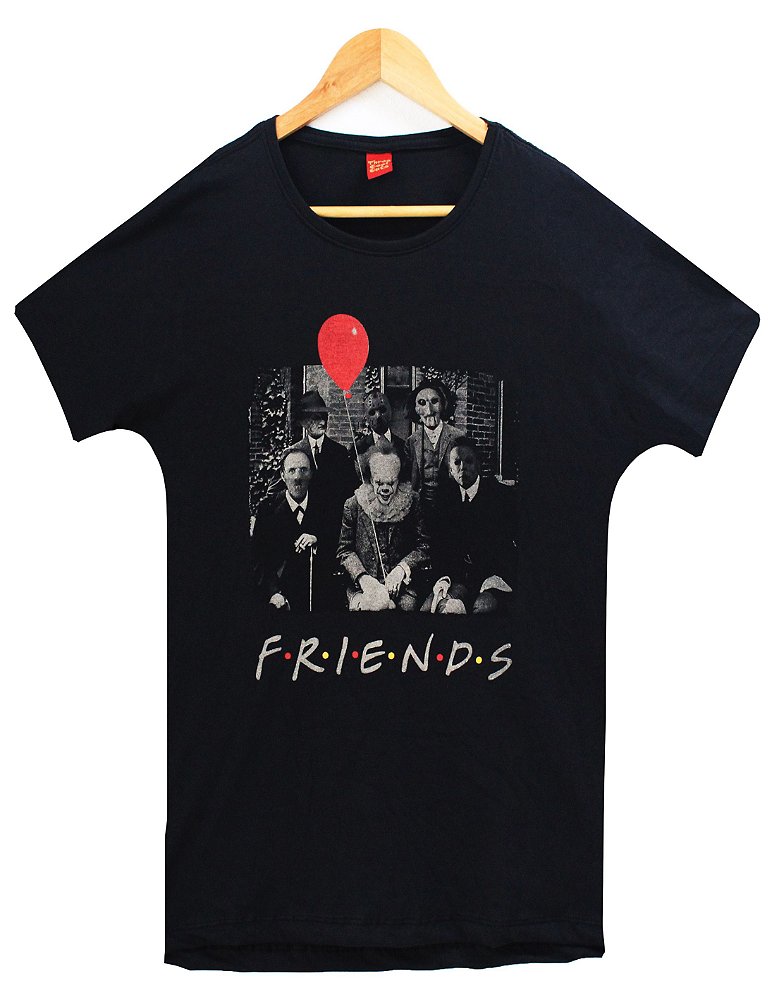 camiseta pennywise blusa jason friends freddy michael jigsaw