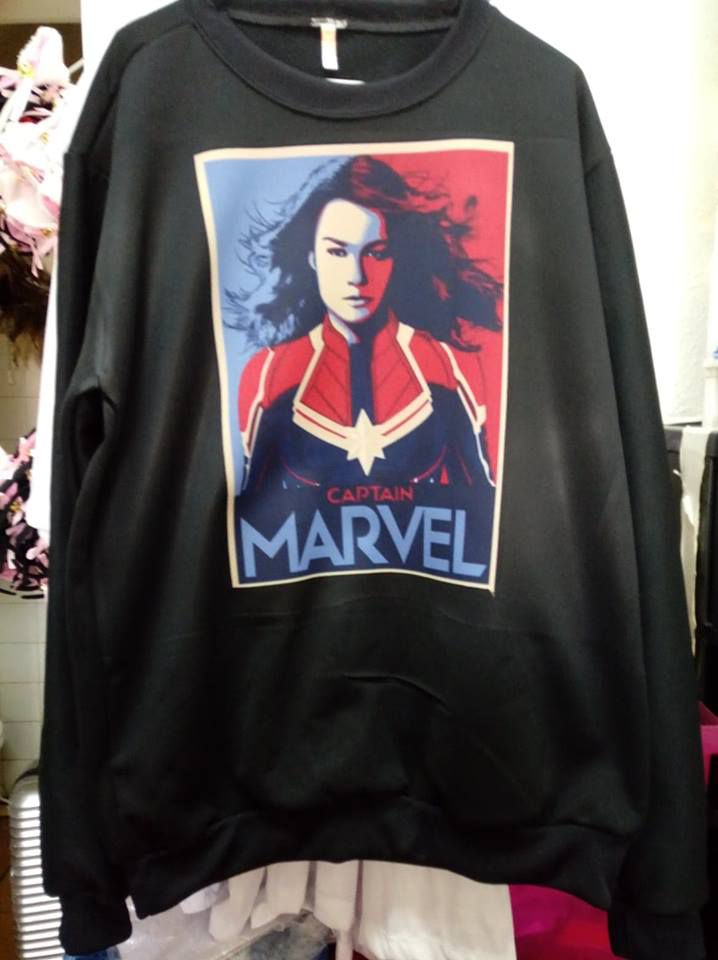 capitã marvel moletom