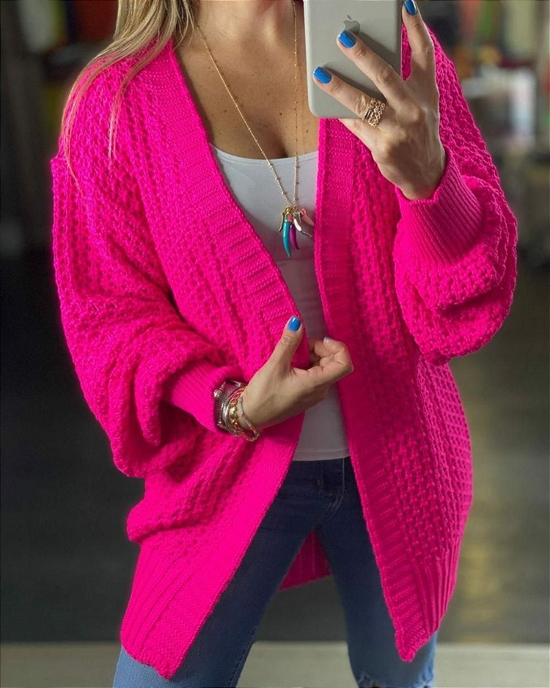 tricô pink