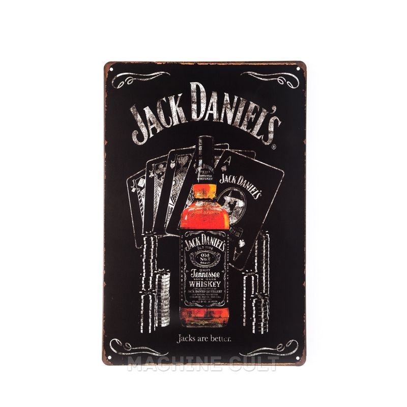 Placa Jack Daniel's