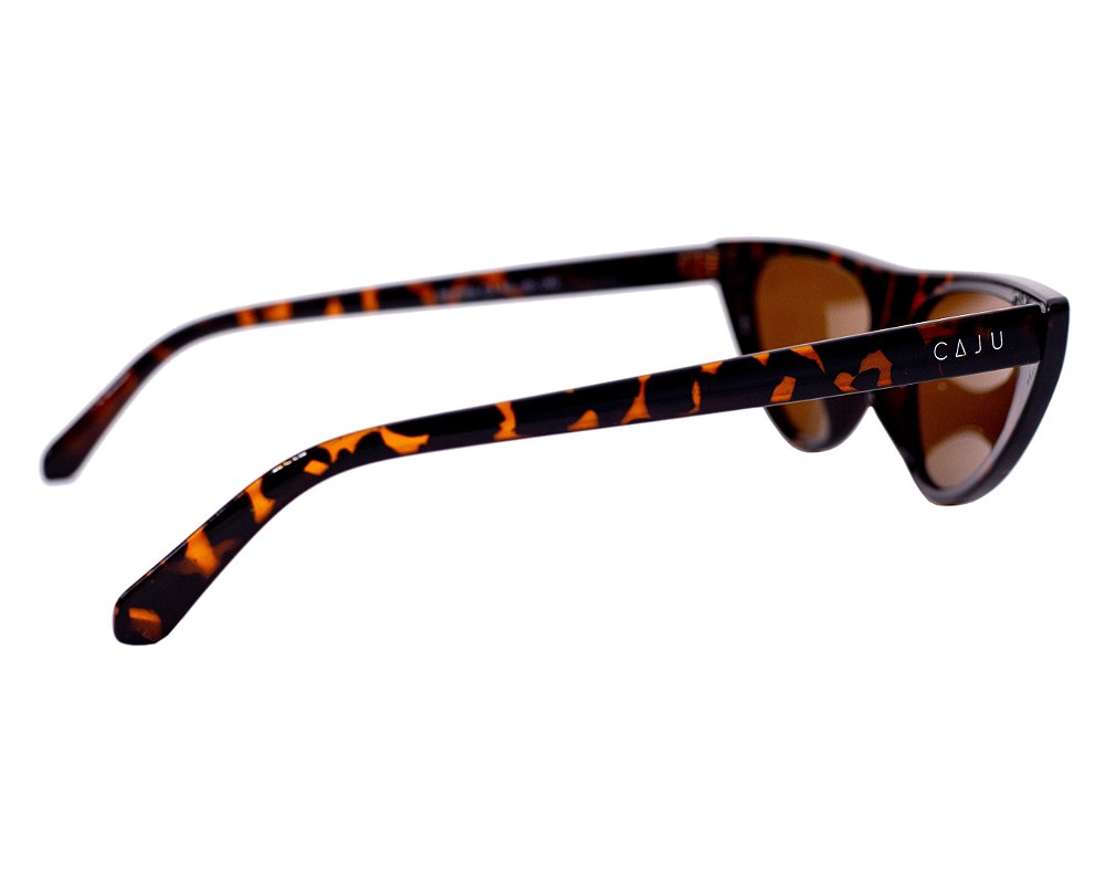 Óculos de sol retrô gatinho - Pé de moça - Tartaruga 