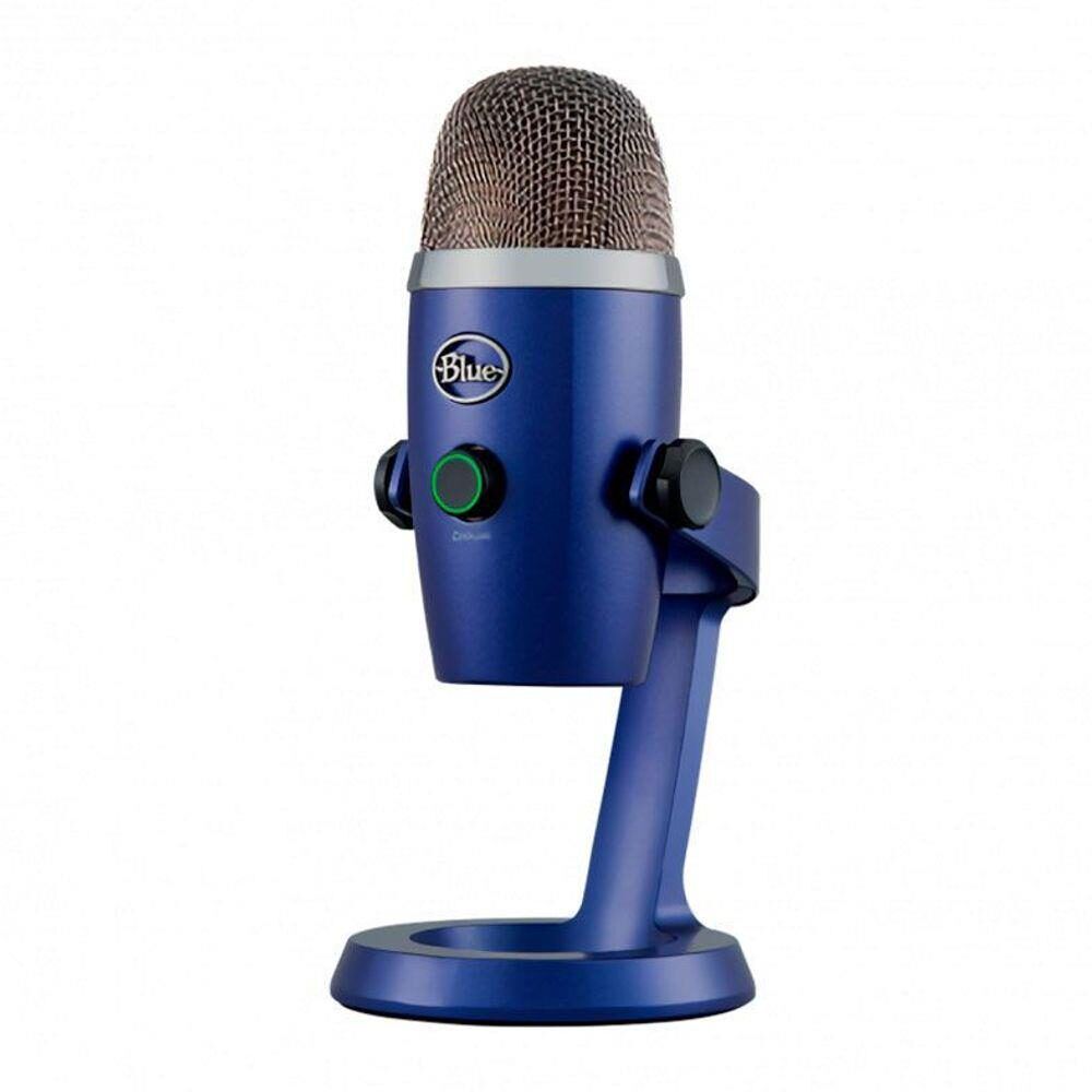 Microfone Blue Yeti Nano Azul - Prime In Áudio e Vídeo