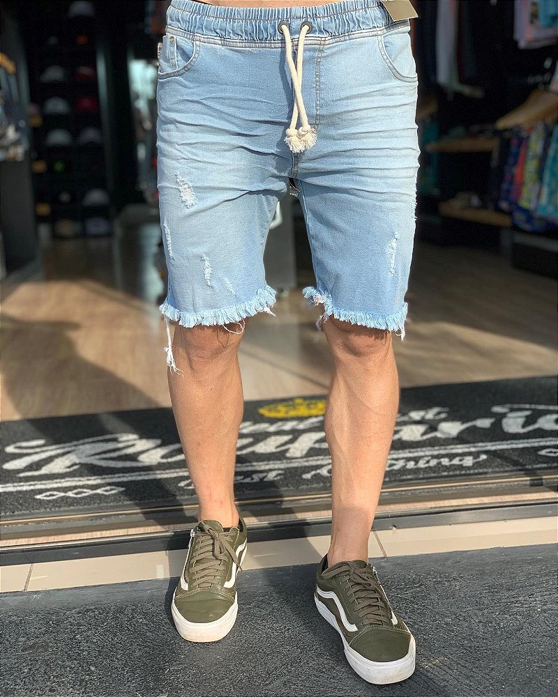 bermudas rasgadas masculinas