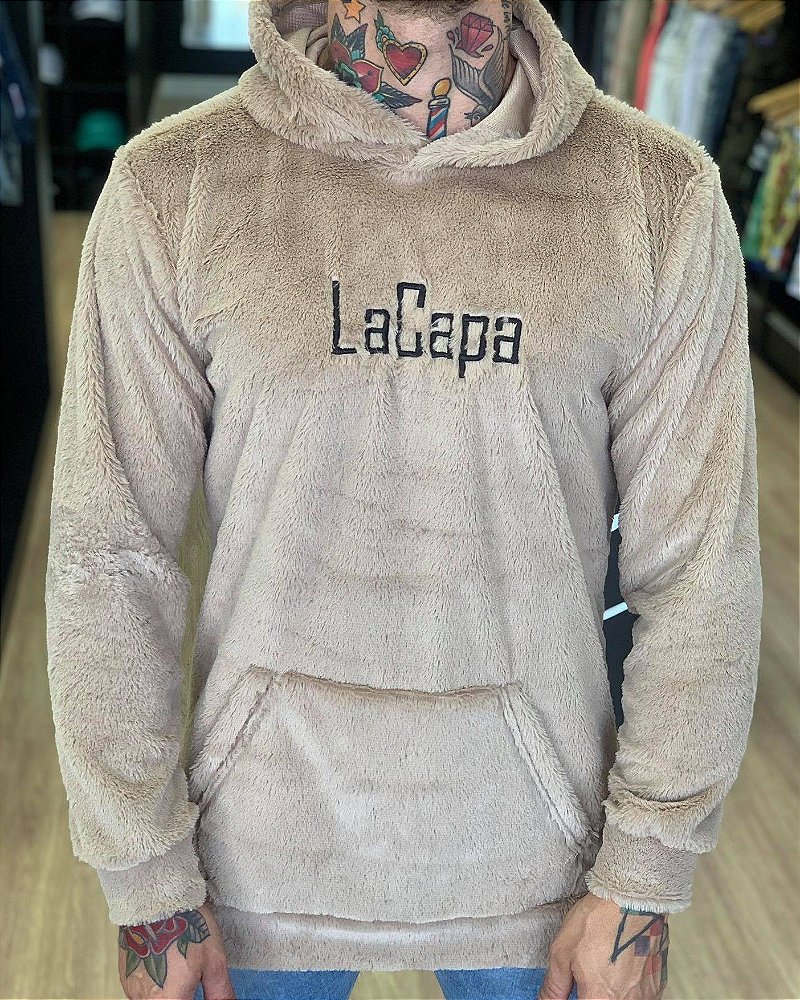 Moletom com Capuz Lacapa - Ideal Vest Rouparia - Ideal Vest Rouparia - Loja de Roupas Masculinas Multimarcas