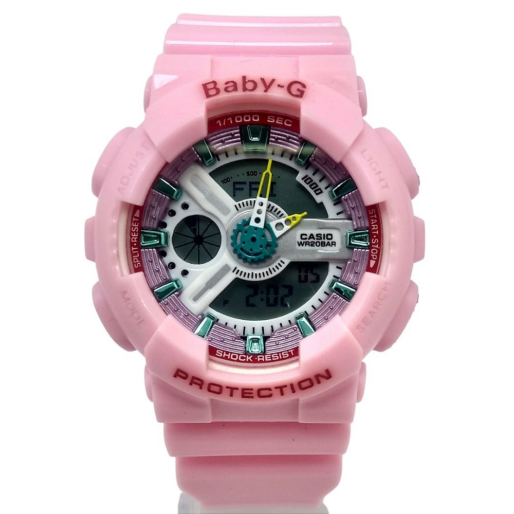 Relógio Casio G-Shock Baby-G BA-110 Digital Analógico - Pronta Entrega -  NoWalls |Produtos Importados | Loja Oficial‎