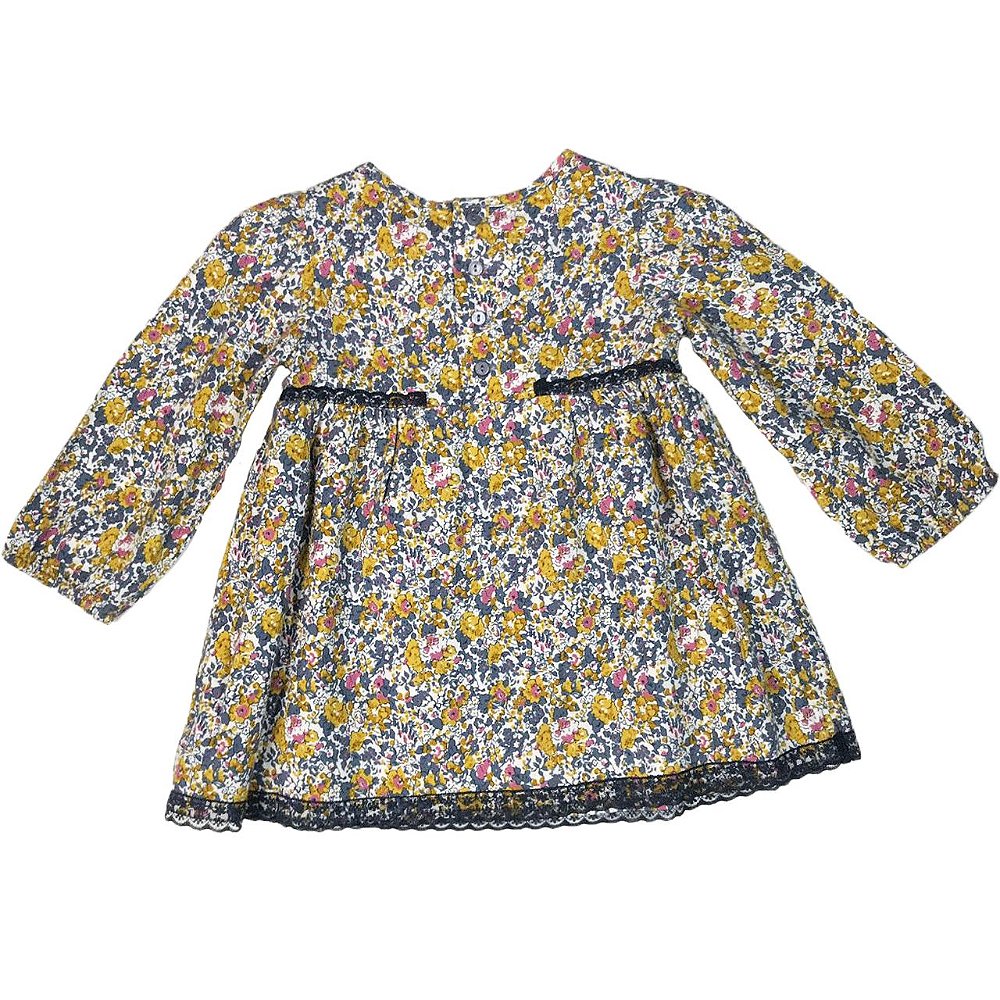 vestido zara florido