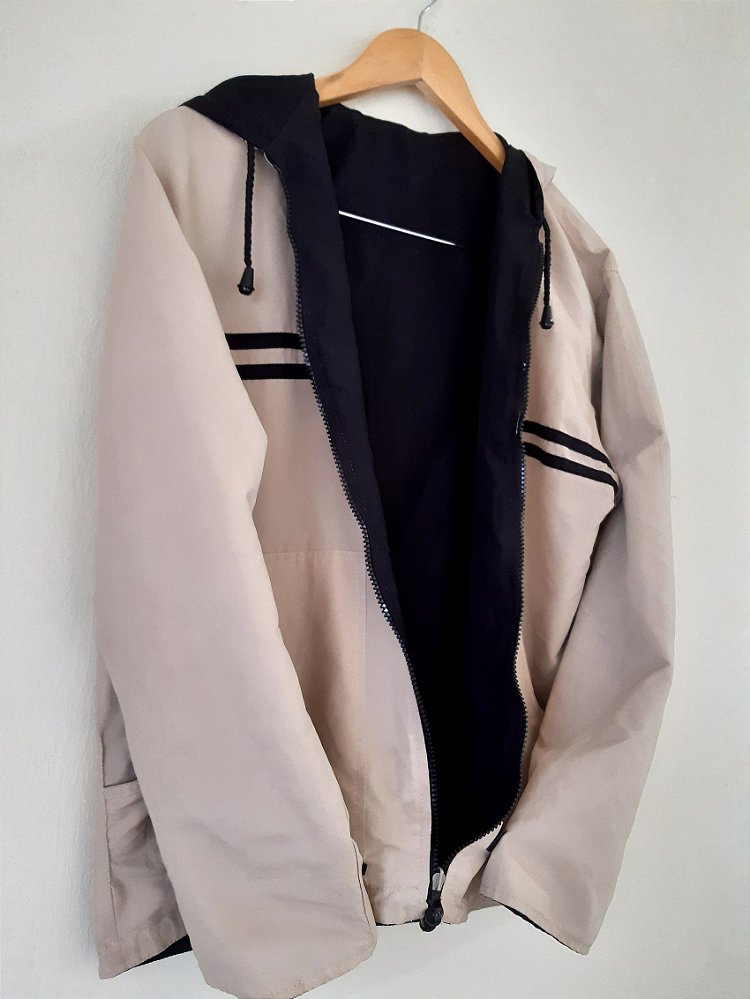 casaco dupla face infantil