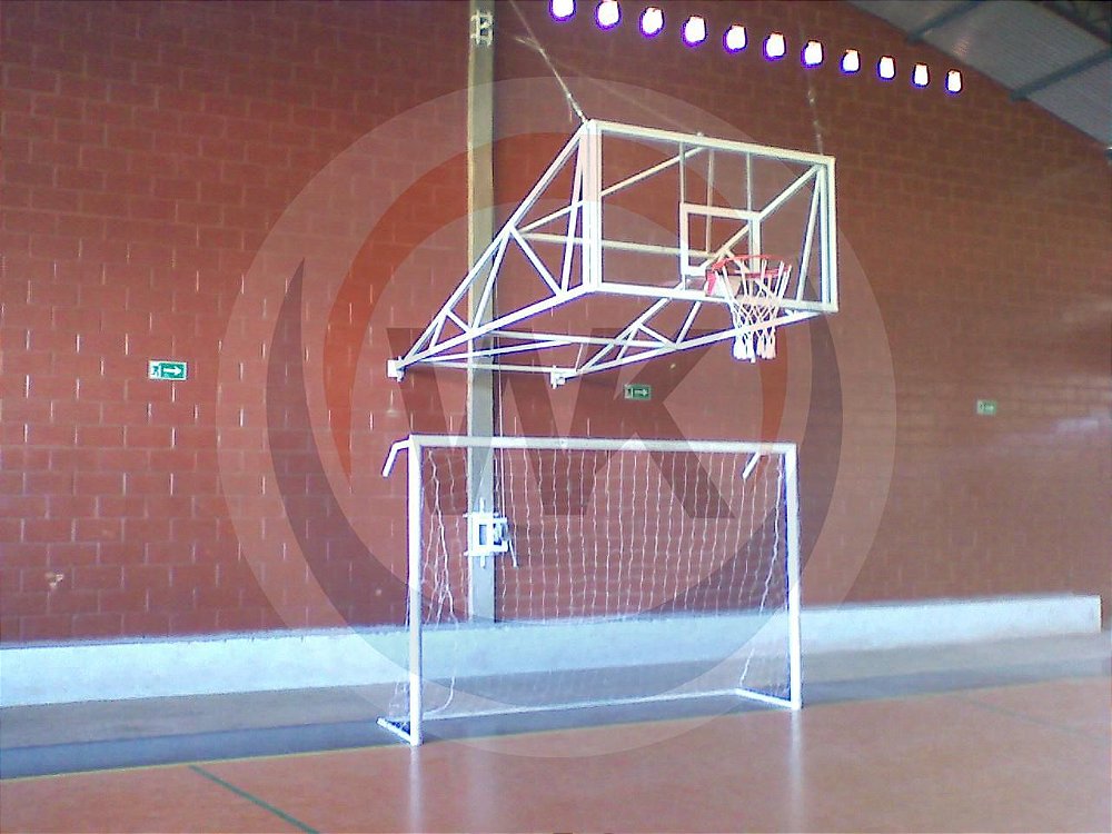 Estrutura de basquete aérea - https://www.wkesportes.com.br