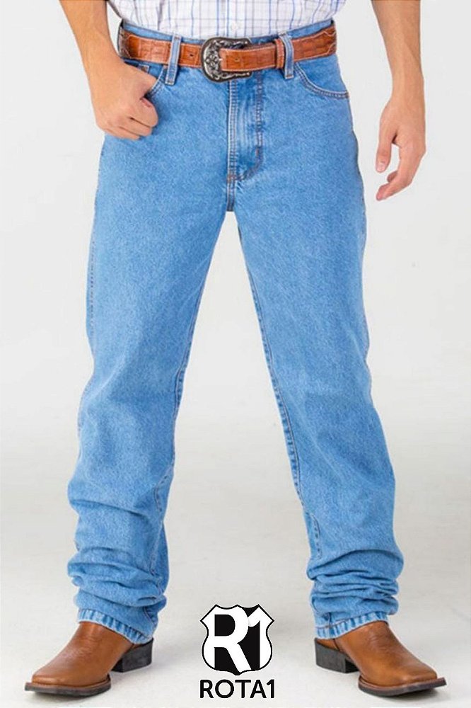Calça Jeans Nacional Fast Back Amaciada 