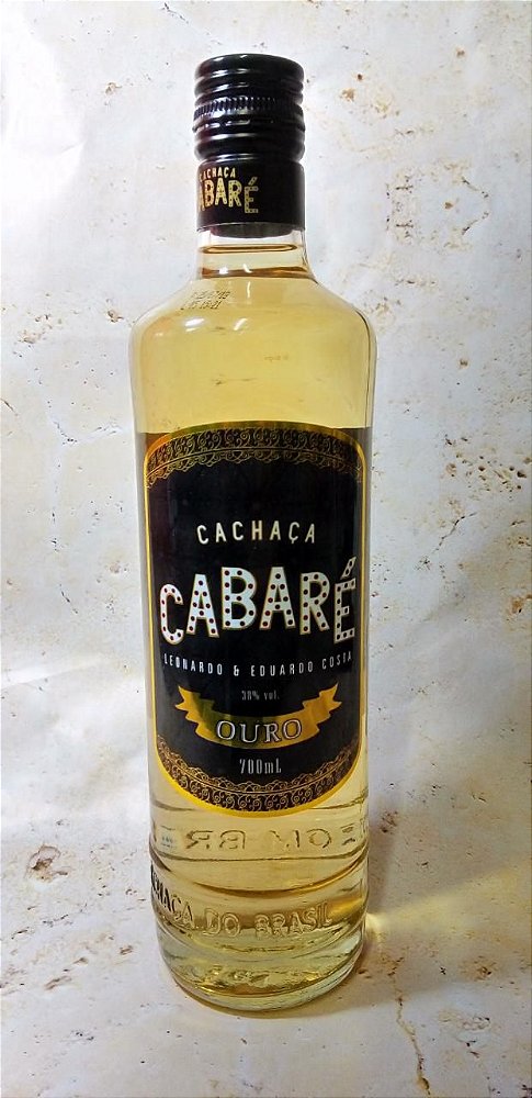 Cachaça Cabaré Ouro - Belmiro Bebidas