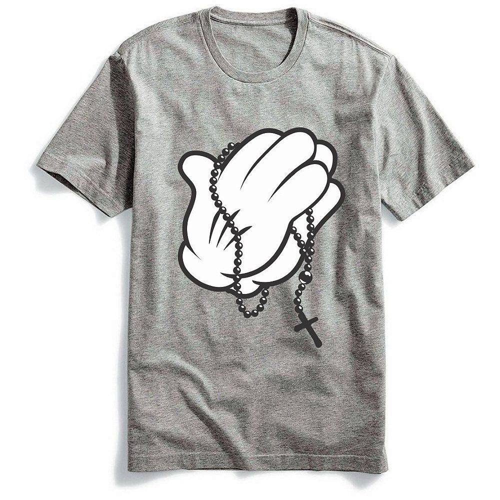 camiseta mao do mickey