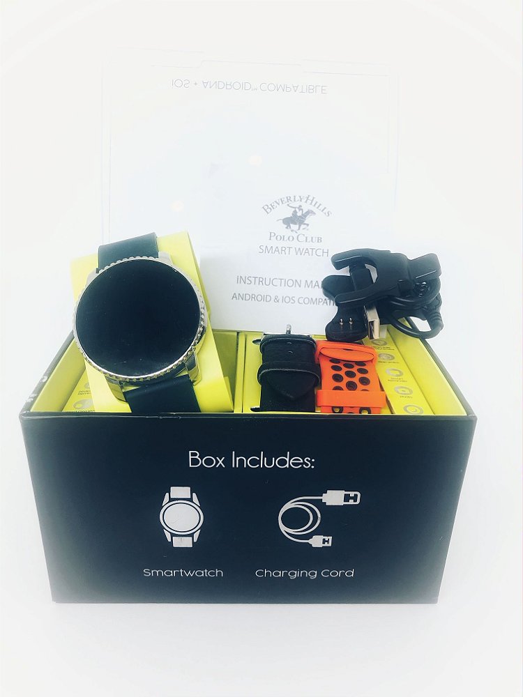 beverly hills polo club smart watch setup