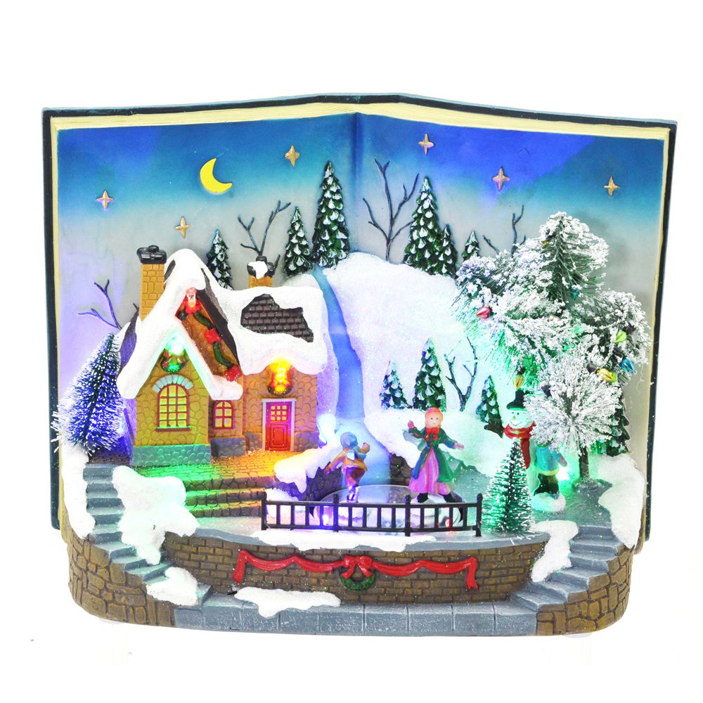 VILA NATALINA - CENARIO NATAL LUZ E MOVIMENTO COM CRIANÇAS - Raffaello Presentes e Decorações A melhor loja online de decor VILA NATALINA - CENARIO NATAL LUZ E MOVIMENTO COM CRIANÇAS - Raffaello Presentes e Decorações A melhor loja online de decor