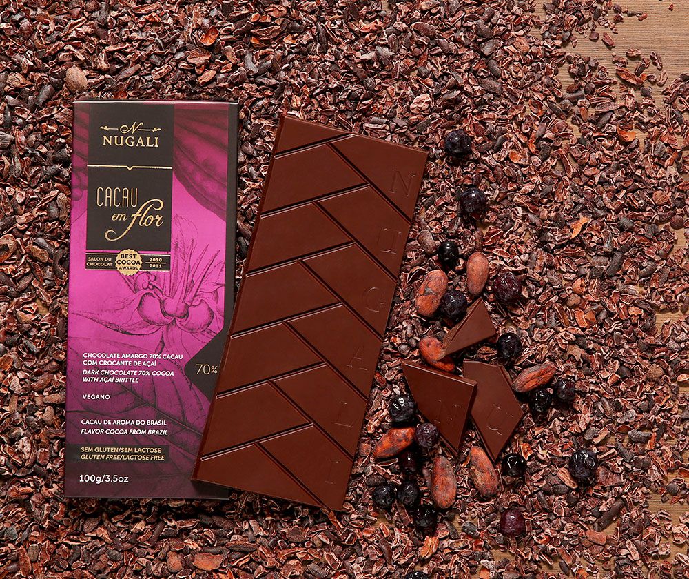Chocolate com açai| Loja virtual chocolate | Nugali - Nugali Chocolates  Loja Online