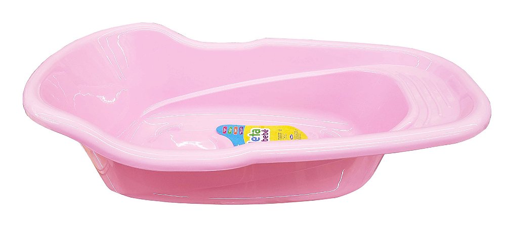 Banheira Rosa 20L - ATACADO - BB Vindo - BB Vindo