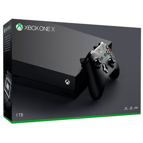 Console Xbox One X Preto 1tb