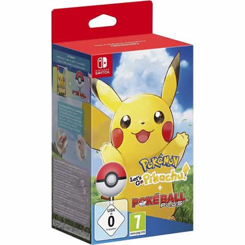 Jogo Pokémon: Lets Go, Pikachu! Bundle - Switch - Nintendo