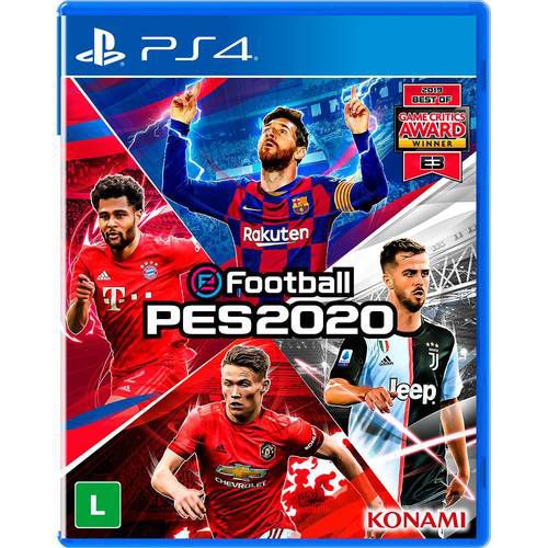 Jogo Pes 2020 - Playstation 4 - Konami
