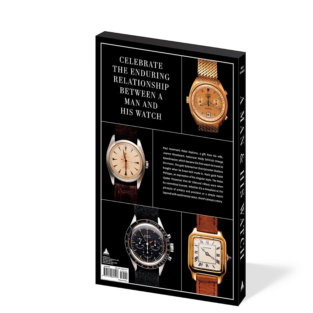 LIVRO A Man and His Watch Iconic Watches and Stories from the Men Who Wore Them (EM INGLÊS