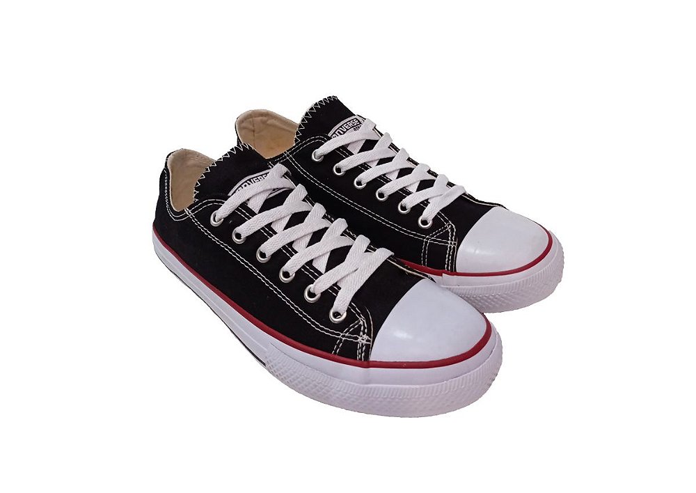 Tênis All Star Preto Lona Vulcanizado