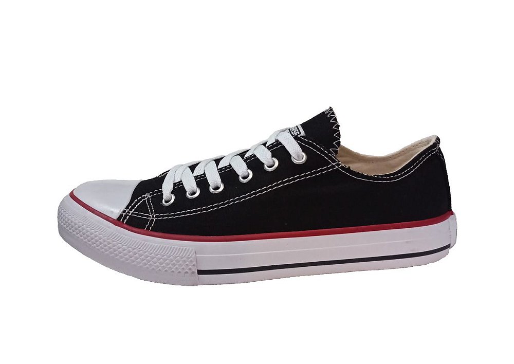 Tênis All Star Preto Lona Vulcanizado