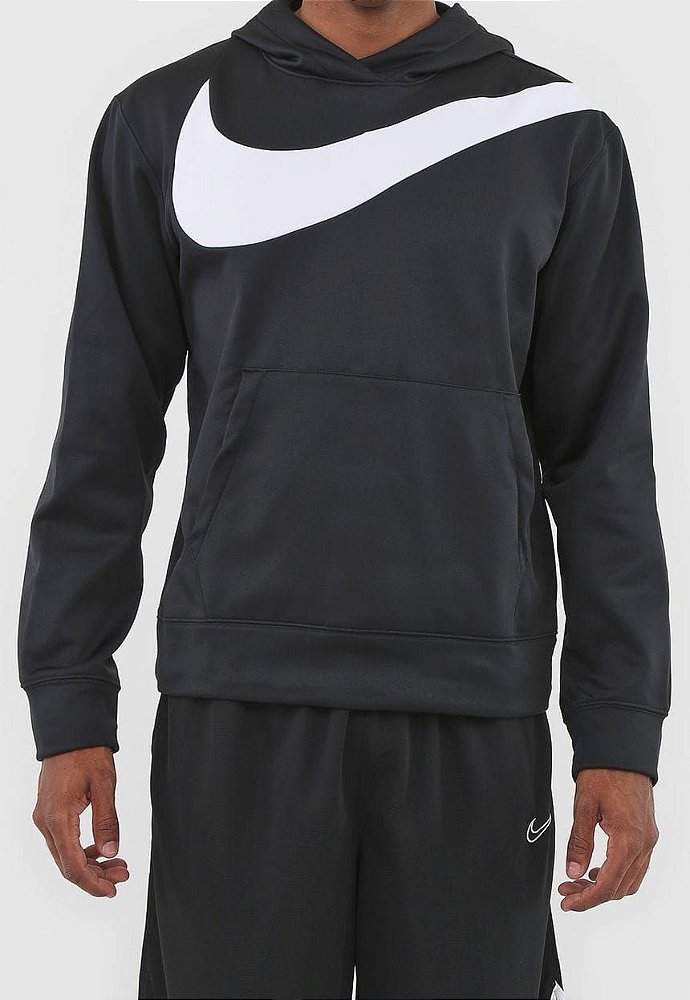 nike moletom com capuz logo in middle