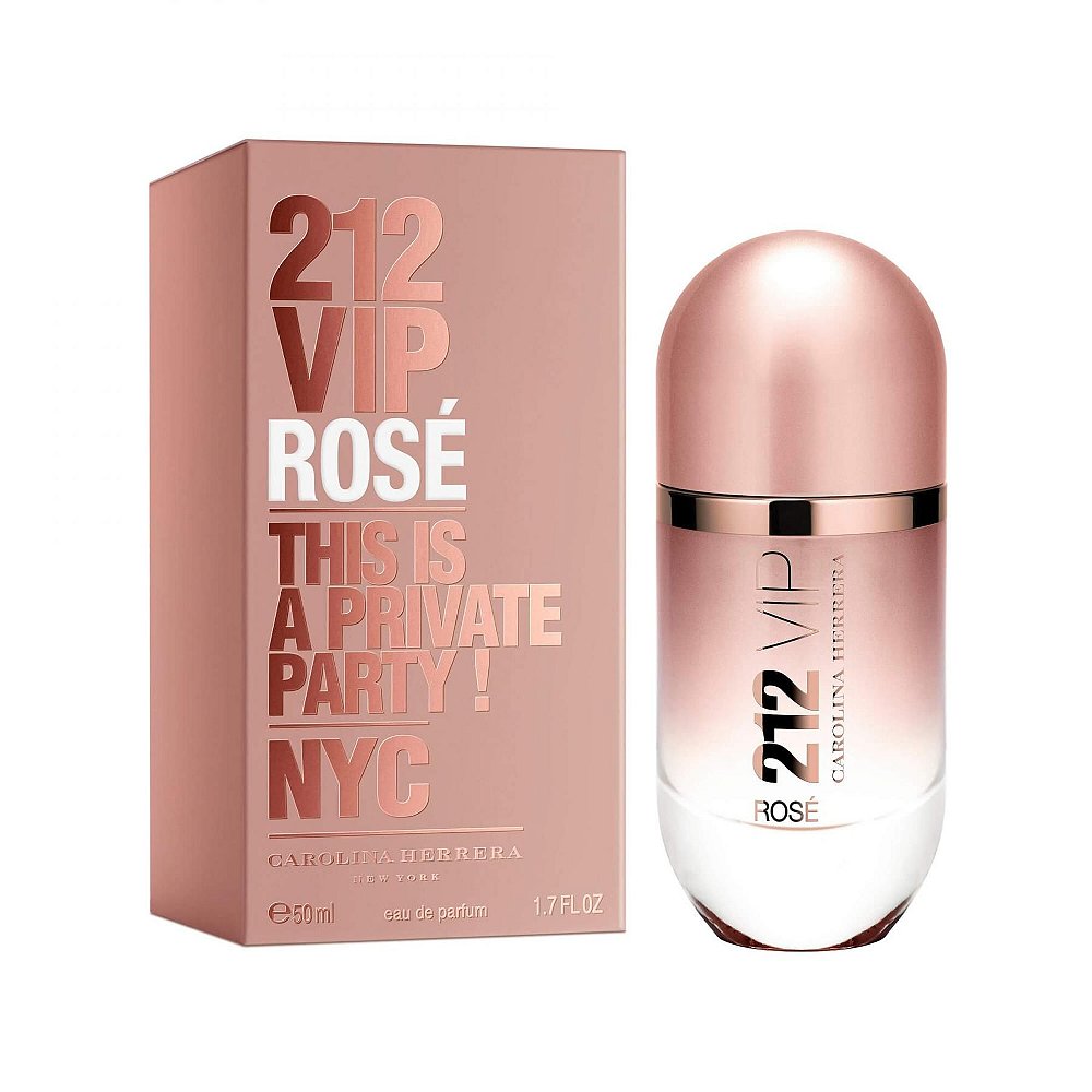 Perfume Carolina Herrera 212 l Vip Rosé Feminino Eau de Parfum - HLC SPORTS  - Nova Boutique Digital