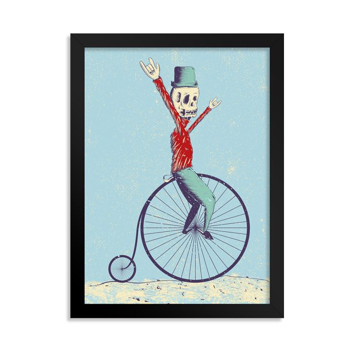 quadro bicicleta para quarto de menino