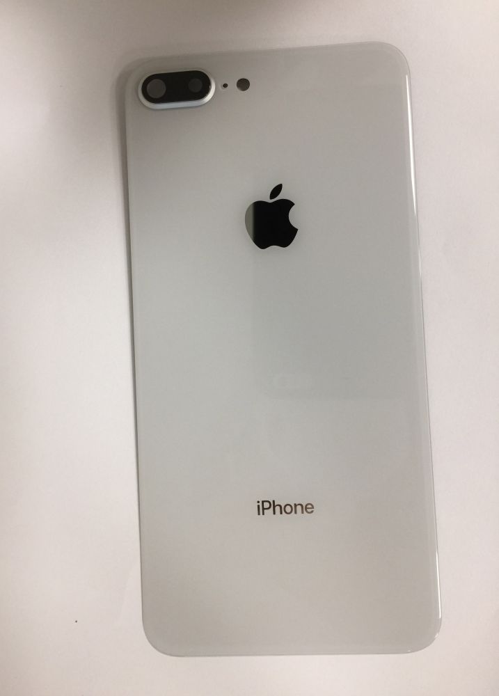 Tampa/vidro traseiro com Lente da Camera para iPhone 8