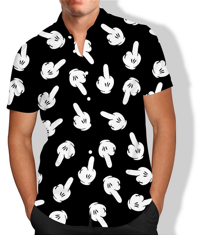 Camisa estampada mickey Clearance
