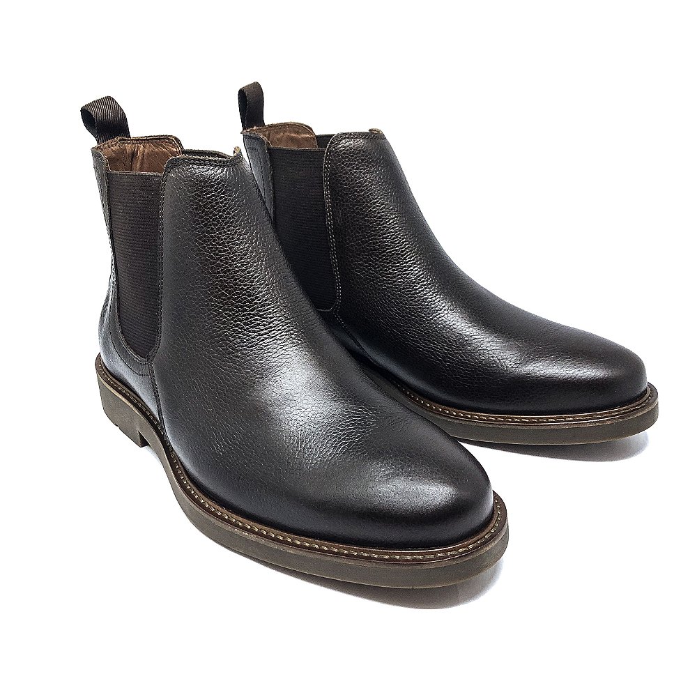 Bota Chelsea Boulevard Mouro Dom Vito - DOM VITO | Homem Contemporâneo