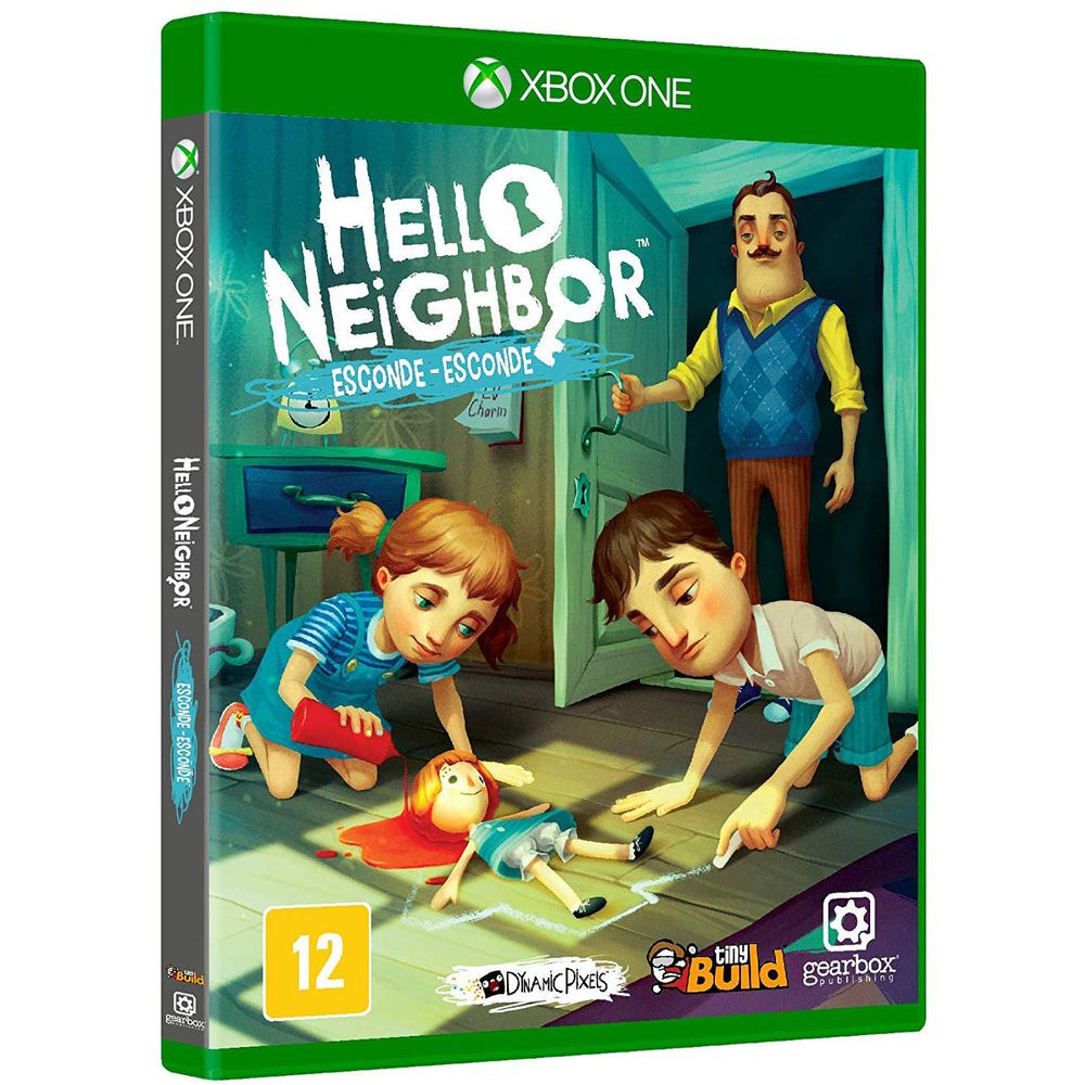 Jogo Hello Neighbor Esconde Esconde Xbox One Foti Play Games - jogo de esconde esconde roblox