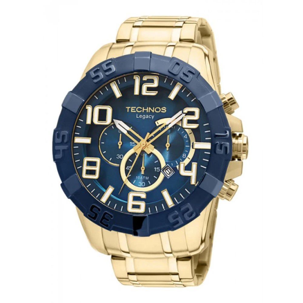 Relógio Technos Masculino Analógico Classic Legacy Dourado OS20IQ/4A -  Mirya Store