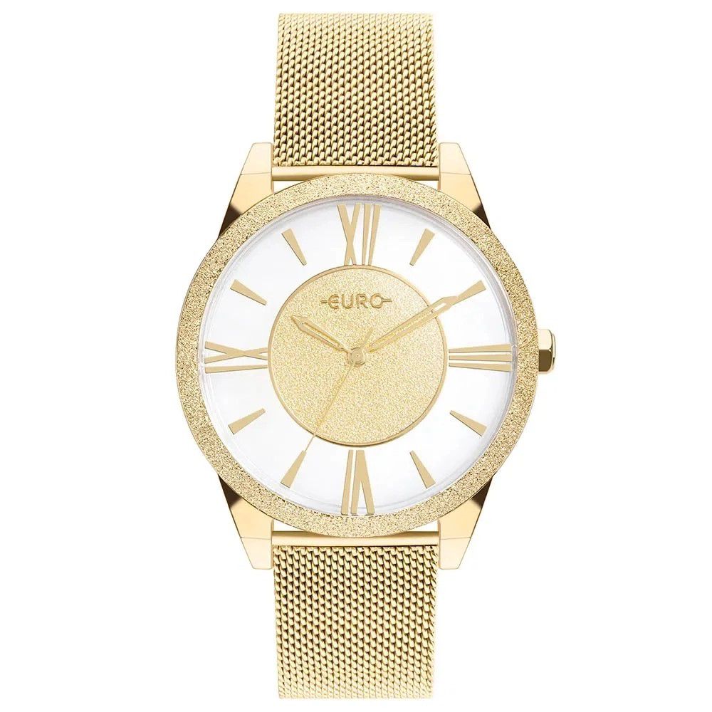 Relogio euro transparente Clearance